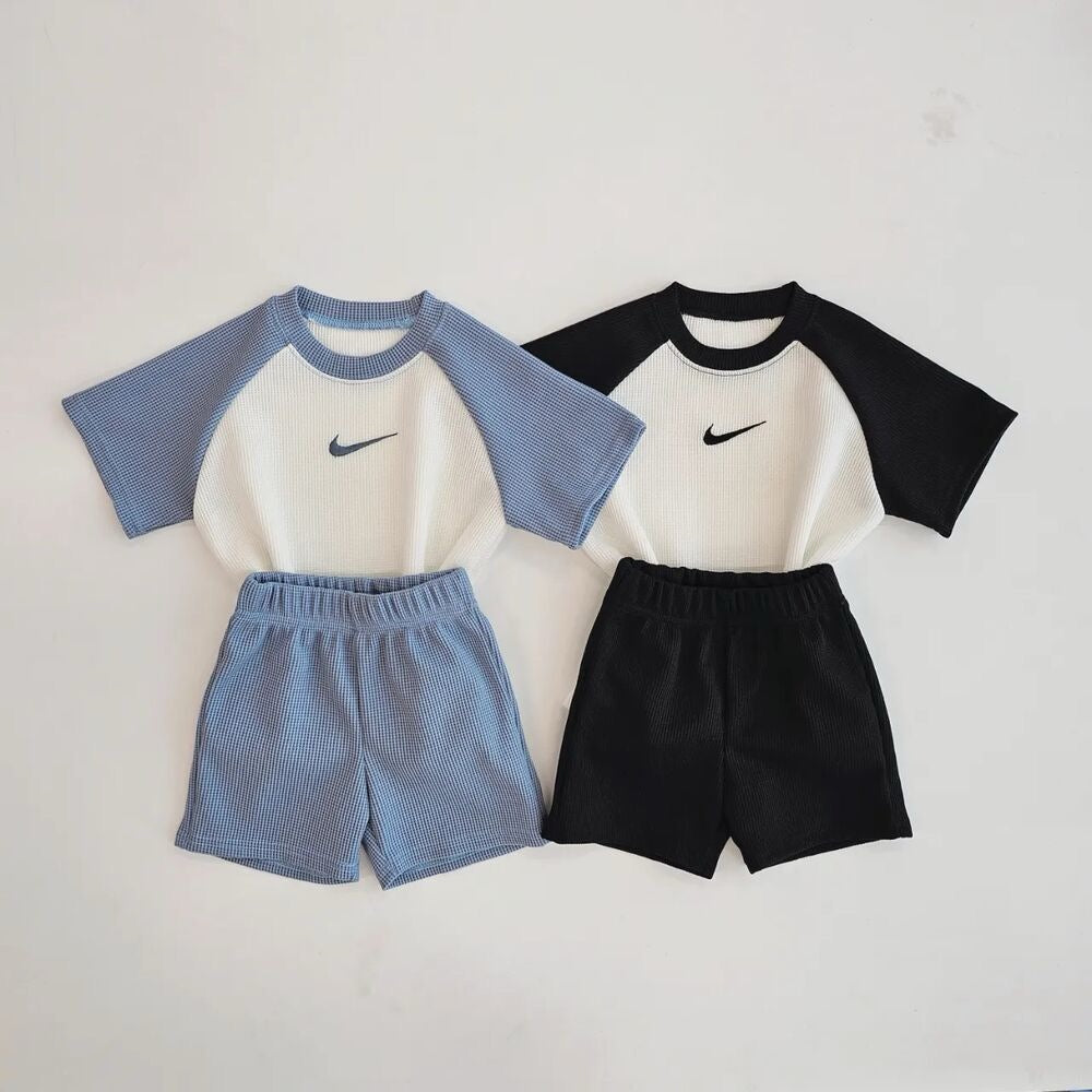 预购｜马卡龙配色Nike短袖短裤套装