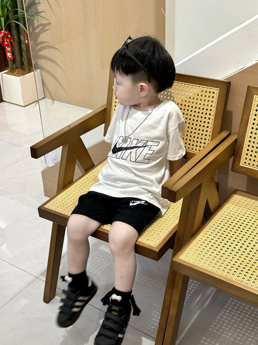 预购｜纯棉Nike短袖短裤套装
