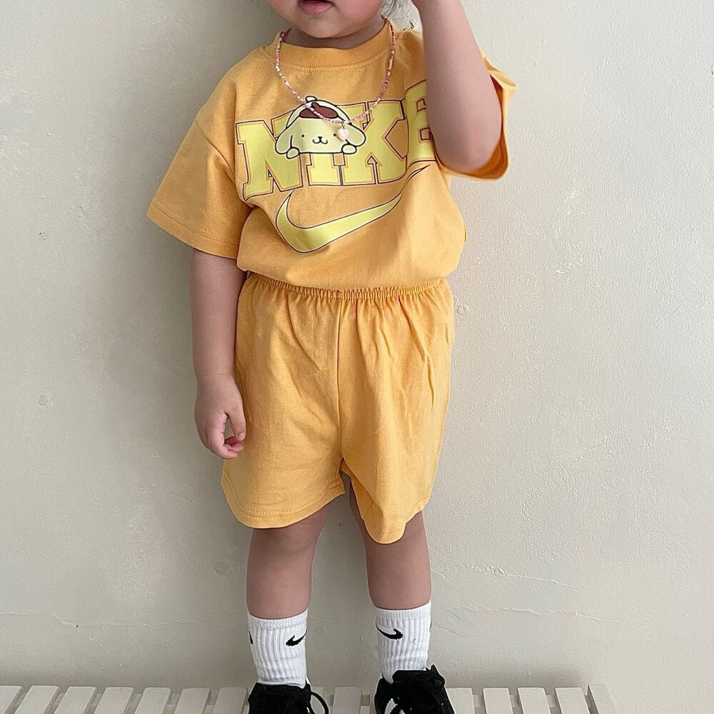 预购｜可爱卡通联名Nike套装